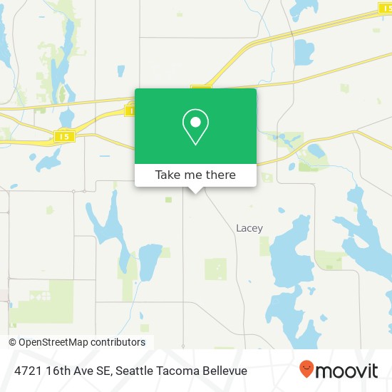 Mapa de 4721 16th Ave SE