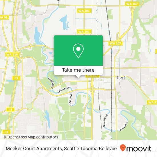 Meeker Court Apartments map