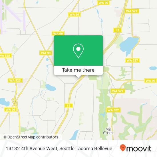 13132 4th Avenue West map