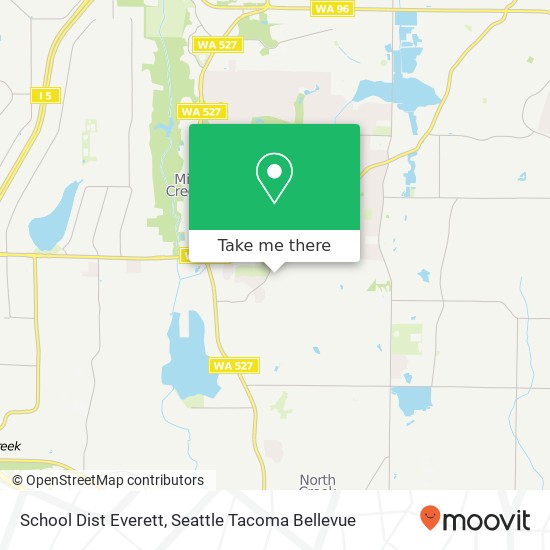 Mapa de School Dist Everett