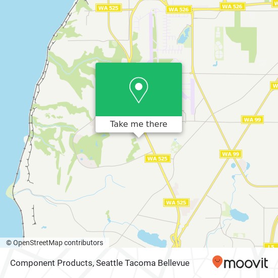 Component Products map