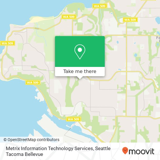 Metrix Information Technology Services map