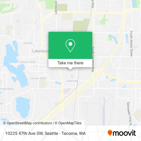 10225 47th Ave SW map