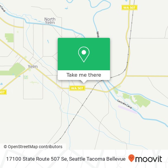 Mapa de 17100 State Route 507 Se