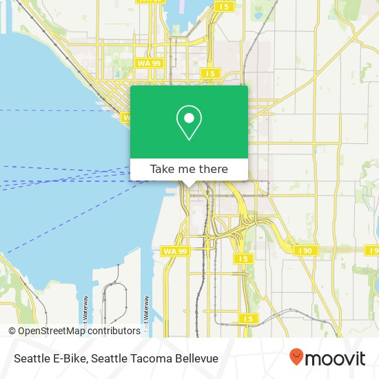 Mapa de Seattle E-Bike