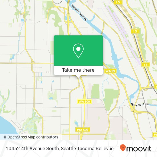 10452 4th Avenue South map