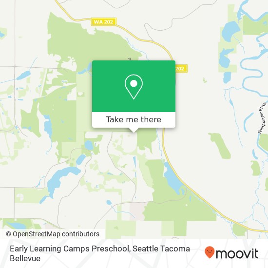 Mapa de Early Learning Camps Preschool