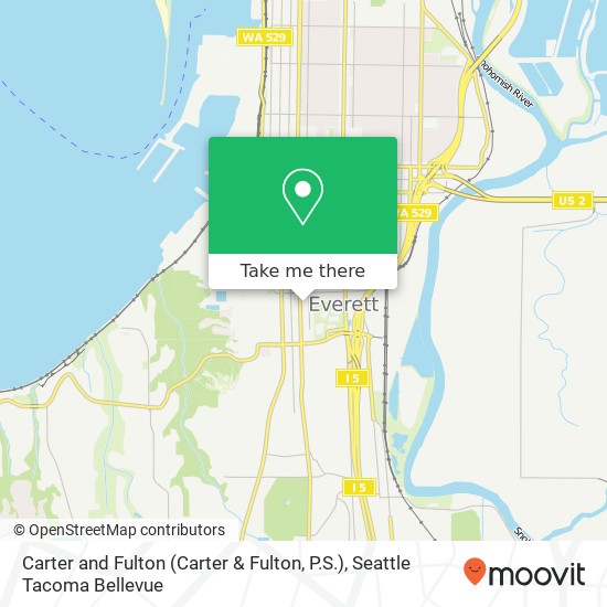 Carter and Fulton (Carter & Fulton, P.S.) map