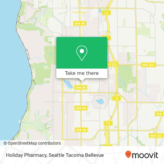 Holiday Pharmacy map