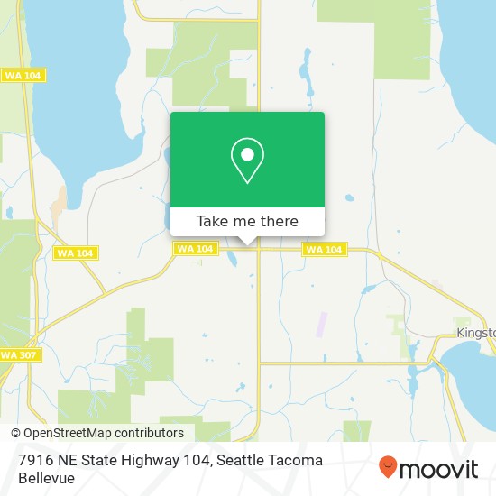 Mapa de 7916 NE State Highway 104