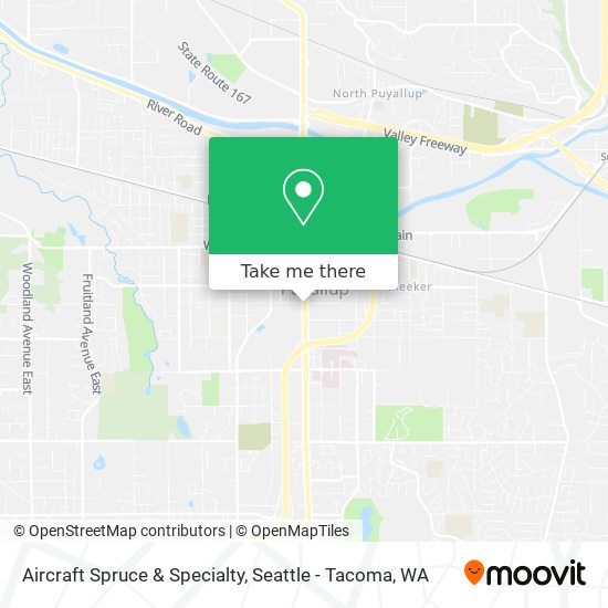 Aircraft Spruce & Specialty map