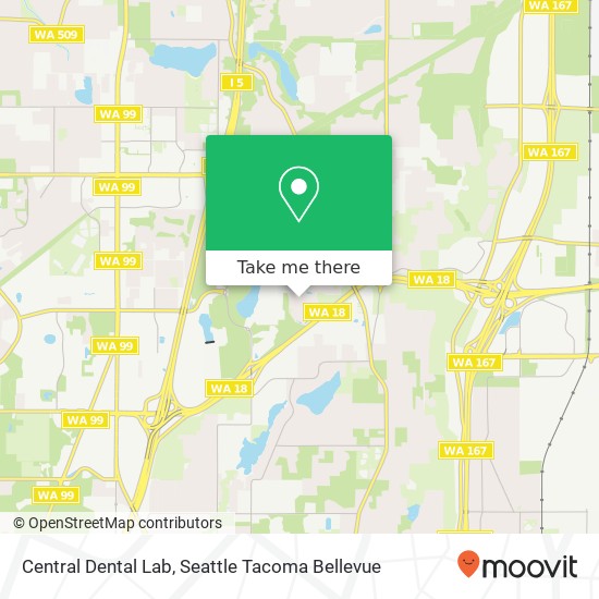 Central Dental Lab map