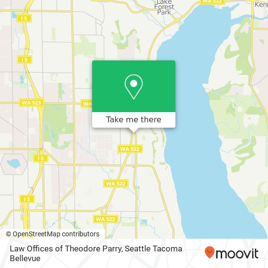 Law Offices of Theodore Parry map