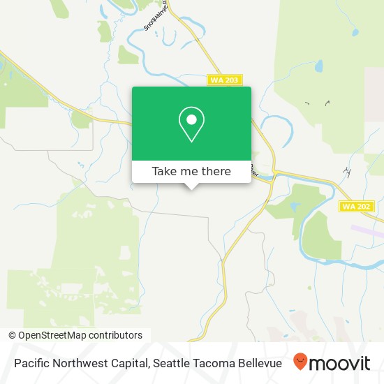 Mapa de Pacific Northwest Capital