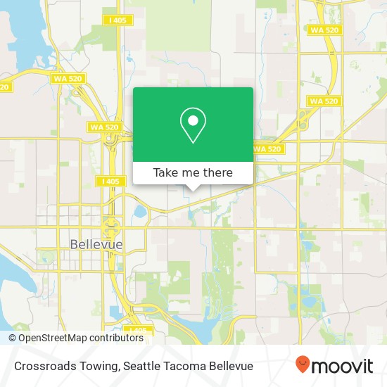 Mapa de Crossroads Towing