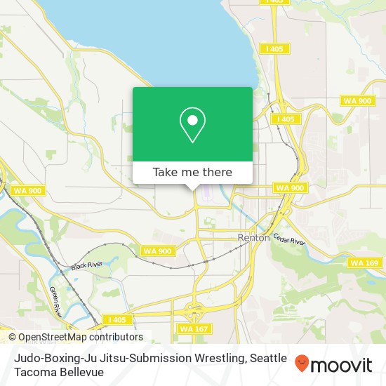 Judo-Boxing-Ju Jitsu-Submission Wrestling map