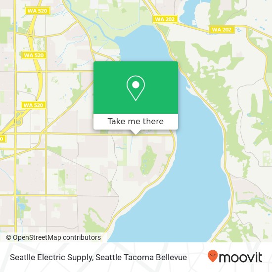 Mapa de Seatlle Electric Supply