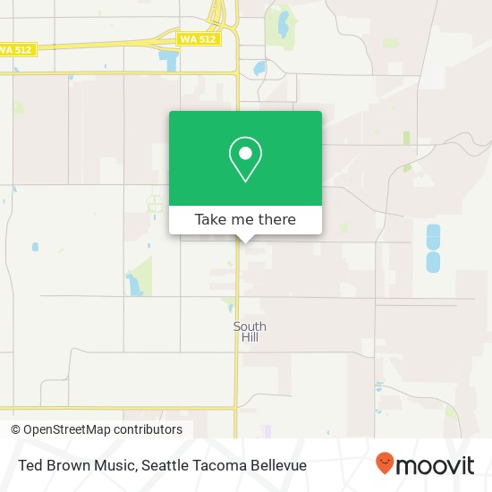 Mapa de Ted Brown Music