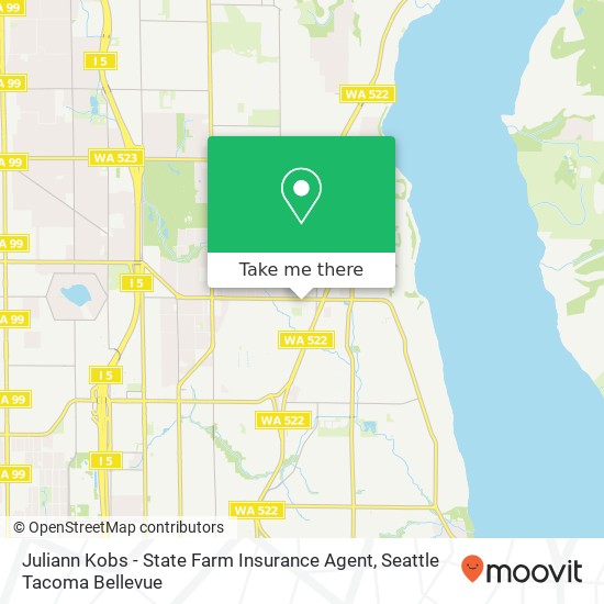 Mapa de Juliann Kobs - State Farm Insurance Agent