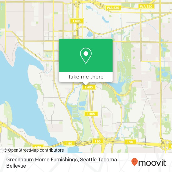 Mapa de Greenbaum Home Furnishings