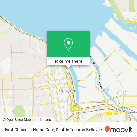 First Choice in-Home Care map