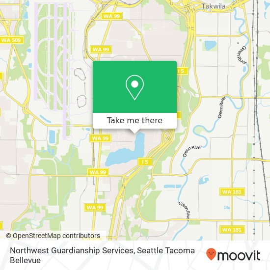 Northwest Guardianship Services map