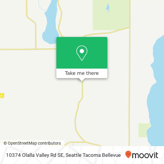 10374 Olalla Valley Rd SE map