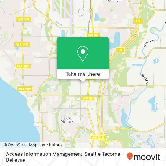 Access Information Management map