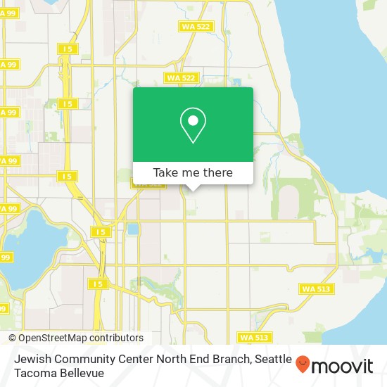 Mapa de Jewish Community Center North End Branch