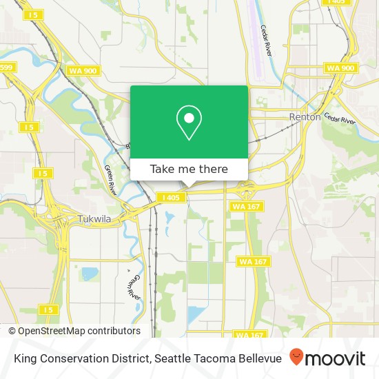 King Conservation District map