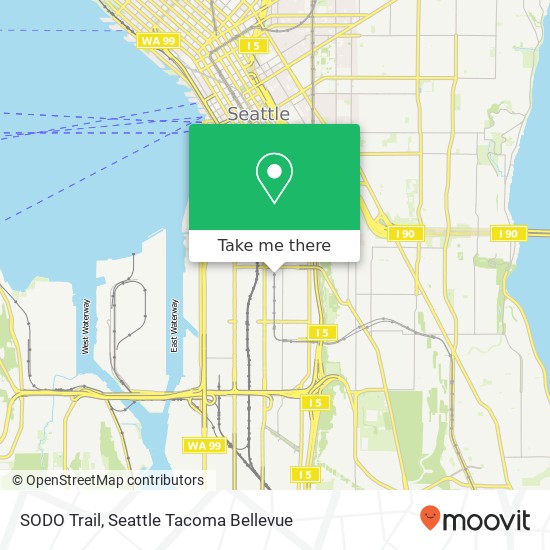 SODO Trail map