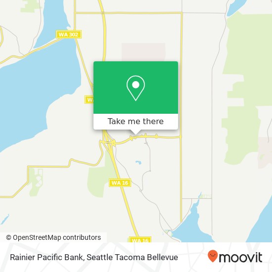 Mapa de Rainier Pacific Bank