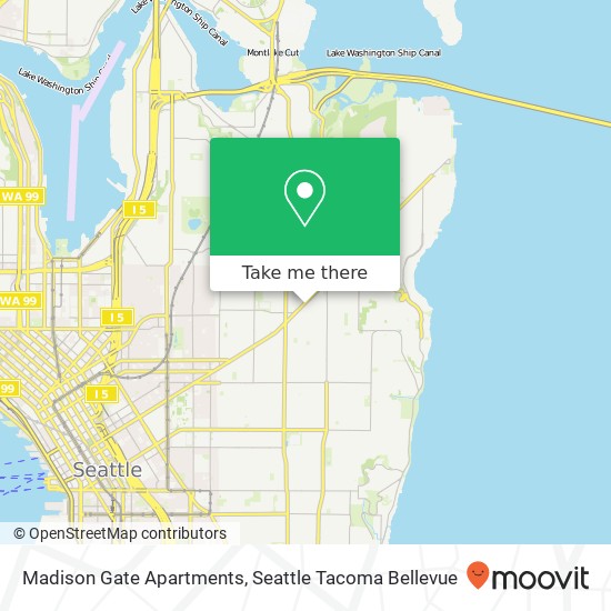 Madison Gate Apartments map