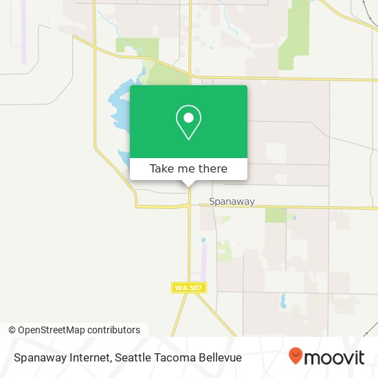 Mapa de Spanaway Internet