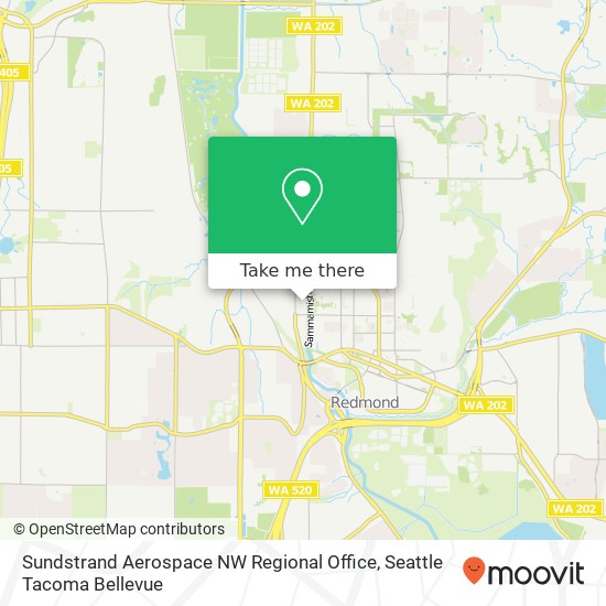 Sundstrand Aerospace NW Regional Office map