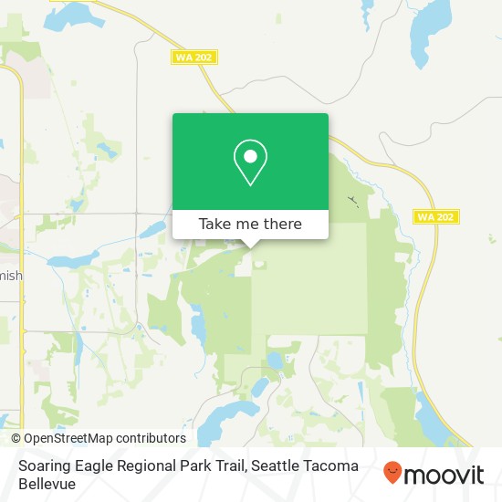 Mapa de Soaring Eagle Regional Park Trail