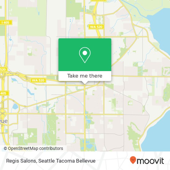 Regis Salons map