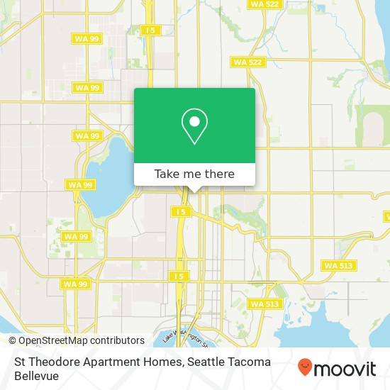 Mapa de St Theodore Apartment Homes