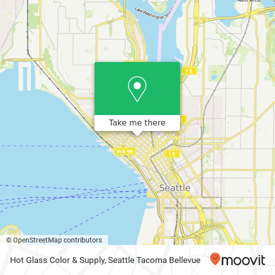 Mapa de Hot Glass Color & Supply