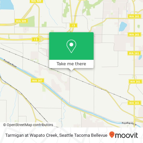 Mapa de Tarmigan at Wapato Creek