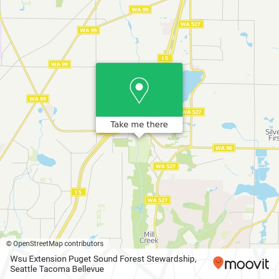 Mapa de Wsu Extension Puget Sound Forest Stewardship