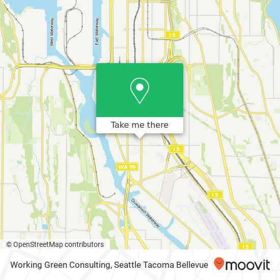 Working Green Consulting map