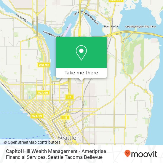 Capitol Hill Wealth Management - Ameriprise Financial Services map