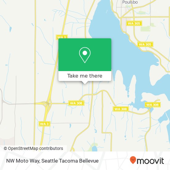 NW Moto Way map