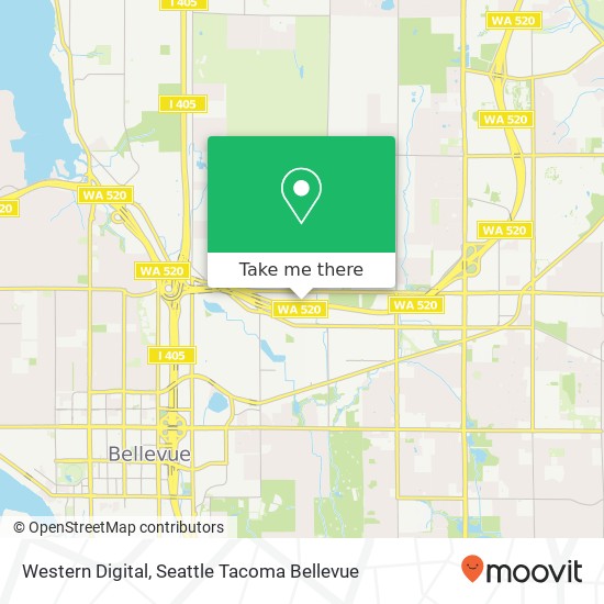 Western Digital map