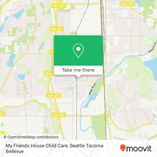 My Friends House Child Care map