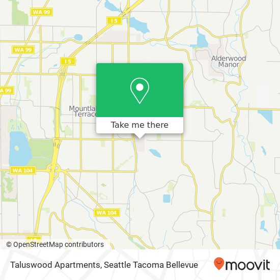 Taluswood Apartments map