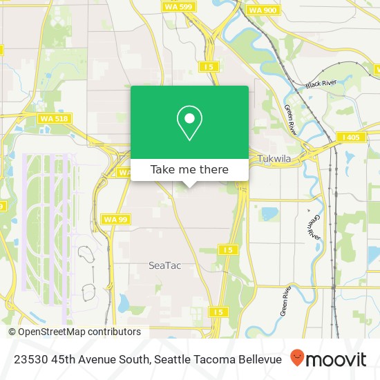 Mapa de 23530 45th Avenue South