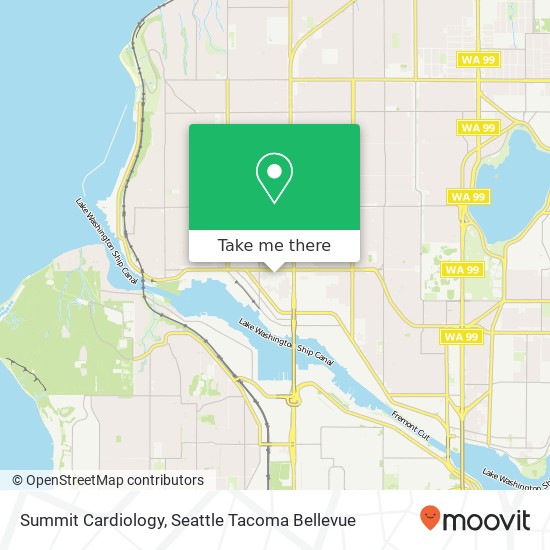 Mapa de Summit Cardiology