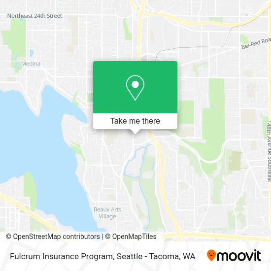 Fulcrum Insurance Program map